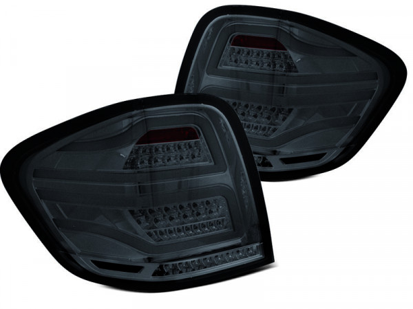Led Bar Tail Lights Smoke Fits Mercedes M-klasa W164 09-11