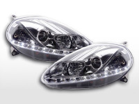 Daylight headlight Fiat Grande Punto Typ 199 Yr. 08- chrome Daylight headlight Fiat Grande Punto Typ 199 Yr. 08- chrome