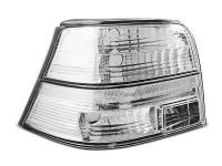 Tail Lights Crystal White Fits Vw Golf 4 09.97-09.03 Tail Lights Crystal White Fits Vw Golf 4 09.97-09.03