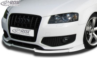 RDX Front Spoiler VARIO-X AUDI S3 8P -2008 RDX Front Spoiler VARIO-X AUDI S3 8P -2008