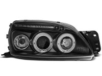Ford Fiesta Mk5 09.99-04.02 Angel Eyes Black Ford Fiesta Mk5 09.99-04.02 Angel Eyes Black
