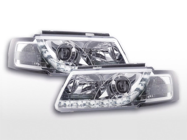 DRL Daylight headlight VW Passat type 3B Yr. 97-00 chrome