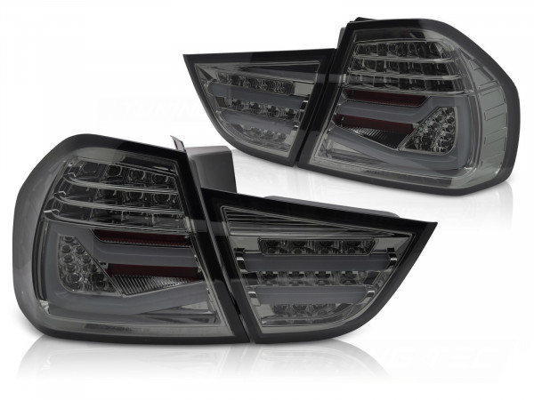 Led Bar Tail Lights Smoke Seq Fits Bmw E90 09-11