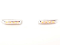 LED Side Indicators Set fits BMW 3 Series E46 98-02 Clear LED Side Indicators Set fits BMW 3 Series E46 98-02 Clear