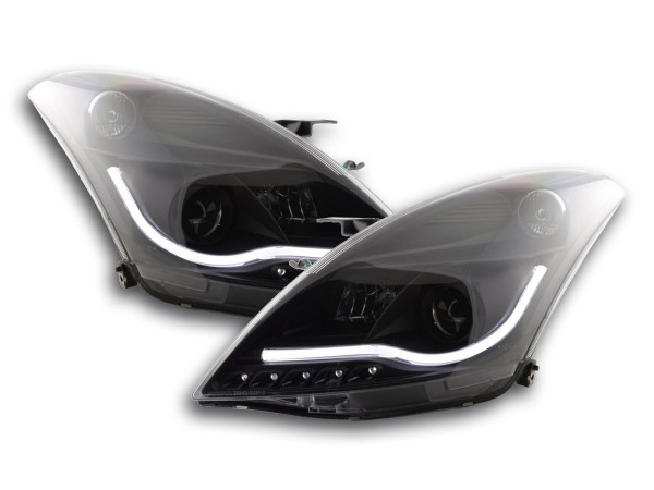 Daylight headlight Suzuki Swift Yr. 10-13 black