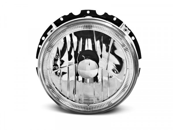 Headlights Angel Eyes Chrome Fits Vw Golf 1 05.74-07.83
