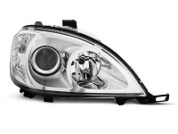 Headlights Chrome Fits Mercedes W163 Ml M-klasa 03.98-08.01 Headlights Chrome Fits Mercedes W163 Ml M-klasa 03.98-08.01