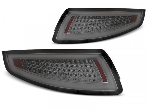 Led Bar Tail Lights Smoke Seq Fits Porsche 911 997 04-09