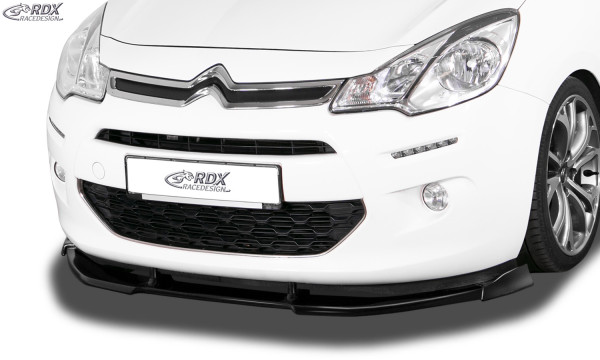 RDX Front Spoiler VARIO-X for CITROEN C3 2013-2017 Front Lip Splitter