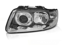 Headlight Chrome Left Side Tyc Fits Audi A3 8l 00-03 Headlight Chrome Left Side Tyc Fits Audi A3 8l 00-03