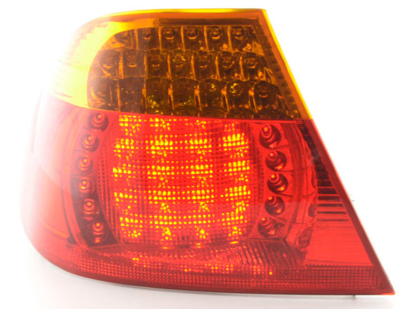Spare parts Taillights left BMW serie 3 Coupe type E46 Yr. 03-06, yellow/red