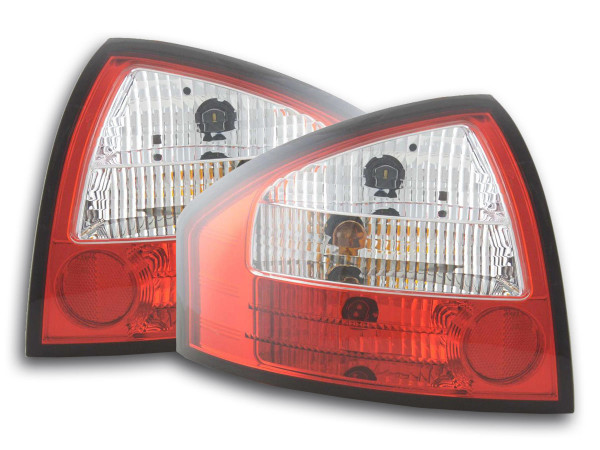 Taillights Audi A6 saloon type 4B Yr. 97-03 red white