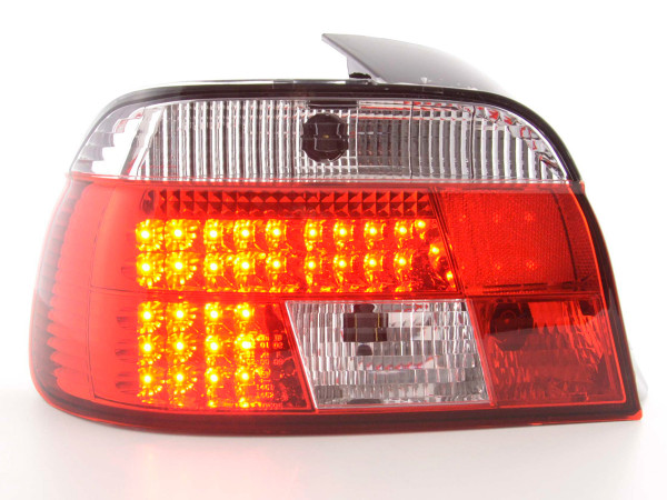 Led Taillights BMW serie 5 saloon type E39 Yr. 95-00 clear/red