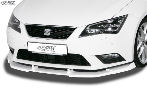 RDX Front Spoiler VARIO-X for SEAT Leon 5F -2017 (incl. SC, ST) Front Lip Splitter