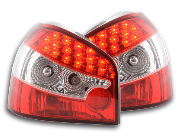 Taillights LED Audi A3 (8L) Yr. 96-04 red/clear
