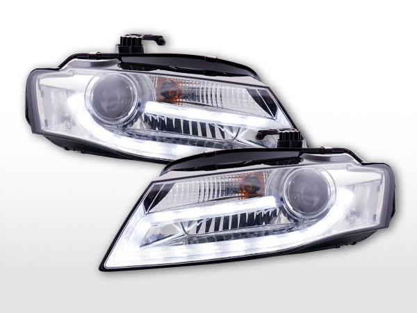Daylight Headlight Audi A4 from Yr. 2008 chrome with Daytime running