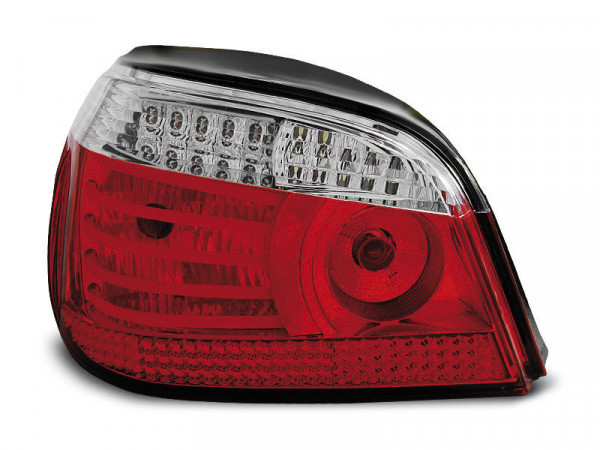Led Tail Lights Red White Fits Bmw E60 07.03-07