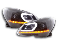 Daylight headlight Mercedes C-class W204 Yr. 11-14 black Daylight headlight Mercedes C-class W204 Yr. 11-14 black