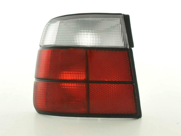 Taillights BMW 5 Series Limo type E34 88-94 white red