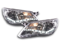 Daytime running lights headlight Daylight VW Tiguan Yr. 07-11 chrome Daytime running lights headlight Daylight VW Tiguan Yr. 07-11 chrome