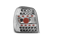 Led Tail Lights Chrome Fits Vw Polo 6n 10.94-09.99 Led Tail Lights Chrome Fits Vw Polo 6n 10.94-09.99