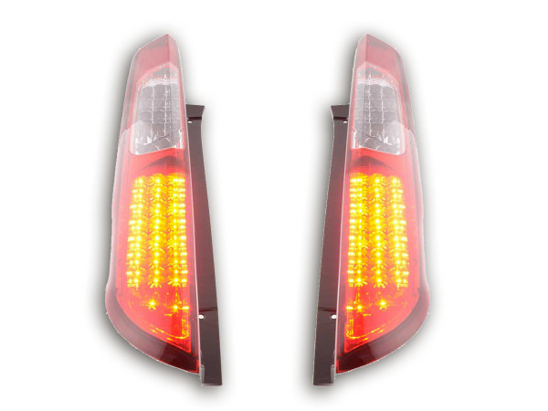 Led Rear lights Ford Focus 2 5-door Yr. 04-08 red/clear