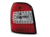 Led Tail Lights Red White Fits Audi A4 94-01 Avant Led Tail Lights Red White Fits Audi A4 94-01 Avant