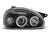 Opel Corsa B 02.93-10.00 Angel Eyes Black Opel Corsa B 02.93-10.00 Angel Eyes Black