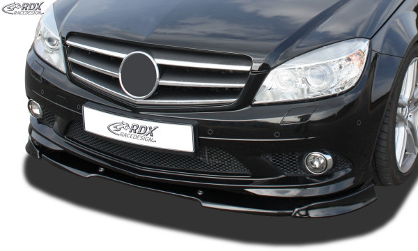 RDX Front Spoiler VARIO-X MERCEDES C-class W204 / S204 AMG-Styling -2011 (Fit for Cars with AMG-Styling Frontbumper)