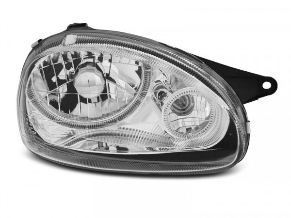 Opel Corsa B 02.93-10.00 Angel Eyes Chrome