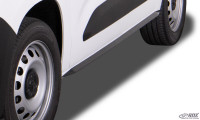 RDX Sideskirts for CITROEN Berlingo, PEUGEOT Partner & Rifter, OPEL Combo, TOYOTA ProAce City (Type E, 2018+) "Slim" RDX Sideskirts for CITROEN Berlingo, PEUGEOT Partner & Rifter, OPEL Combo, TOYOTA ProAce City (Type E, 2018+) "Slim"