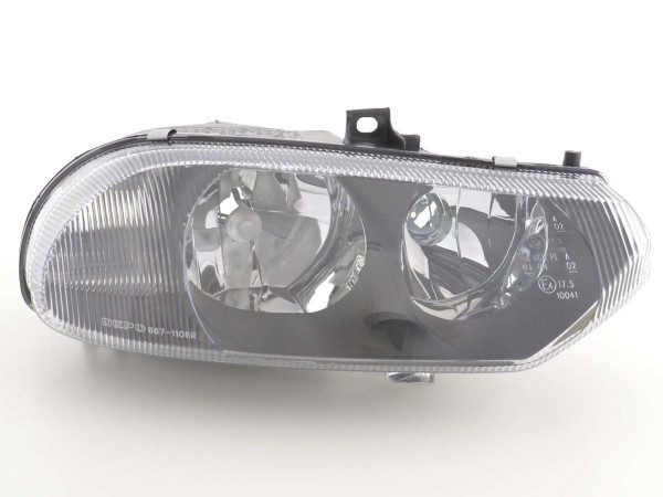 headlight Alfa Romeo 156 type 932 Yr. 97-03 black