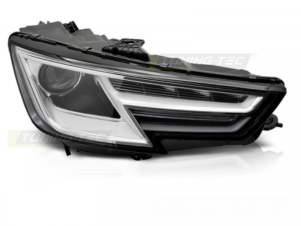 Xenon Headlight Black Right Side Tyc Fits Audi A4 B9 15-19