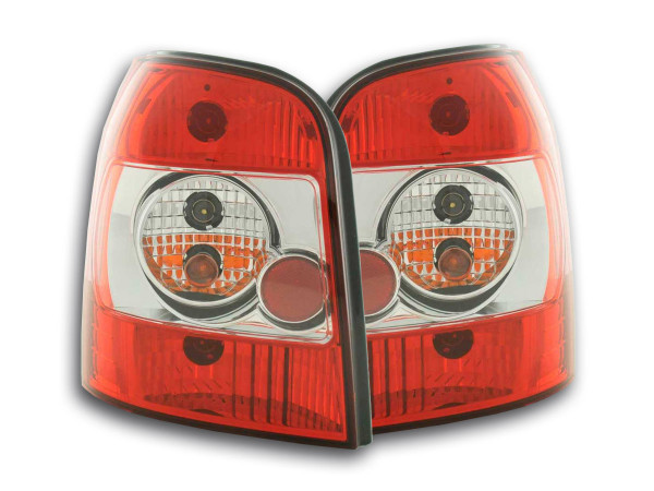 Taillights Audi A4 Avant type B5 Yr. 95-00 red white