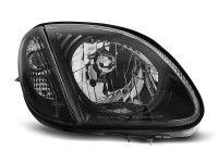 Headlights Black Fits Mercedes R170 Slk 04.96-04 Headlights Black Fits Mercedes R170 Slk 04.96-04