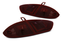 Led Bar Tail Lights Red Smoke Fits Seat Leon 03.09-12 Led Bar Tail Lights Red Smoke Fits Seat Leon 03.09-12