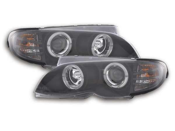 headlight BMW serie 3 E46 saloon/Touring Yr. 02-05 black