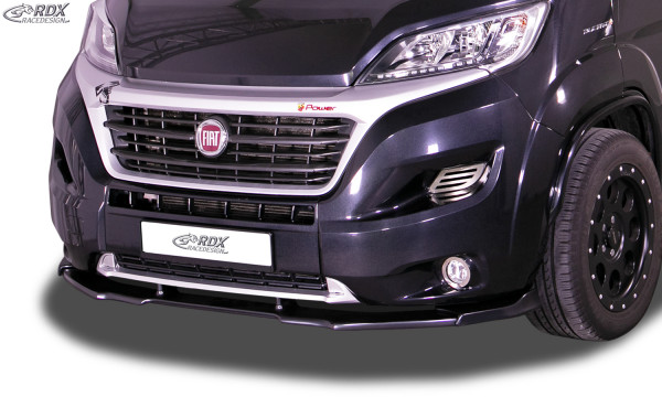 RDX Front Spoiler VARIO-X for CITROEN Jumper 2014+, FIAT Ducato 2014+, PEUGEOT Boxer 2014+ Front Lip Splitter