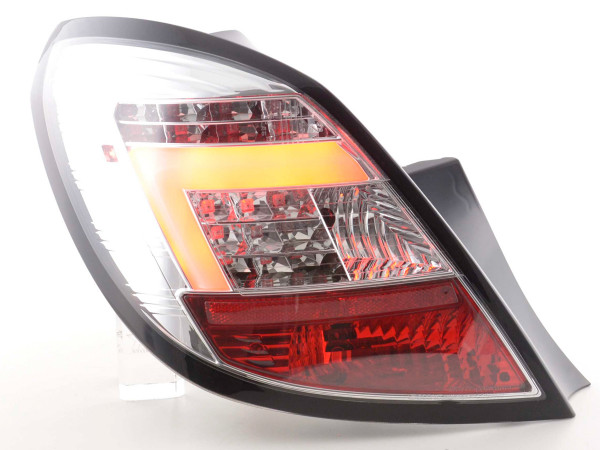 Taillights Set LED Opel Corsa D 5-dr Yr. 06-10 chrome