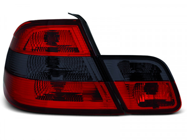 Tail Lights Red Smoke Fits Bmw E46 04.99-03.03 Coupe