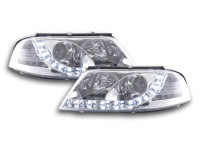 Daylight headlight VW Passat type 3BG Yr. 00-05 chrome RHD Daylight headlight VW Passat type 3BG Yr. 00-05 chrome RHD