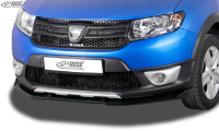 RDX Front Spoiler VARIO-X for DACIA Sandero 2 Stepway Front Lip Splitter RDX Front Spoiler VARIO-X for DACIA Sandero 2 Stepway Front Lip Splitter