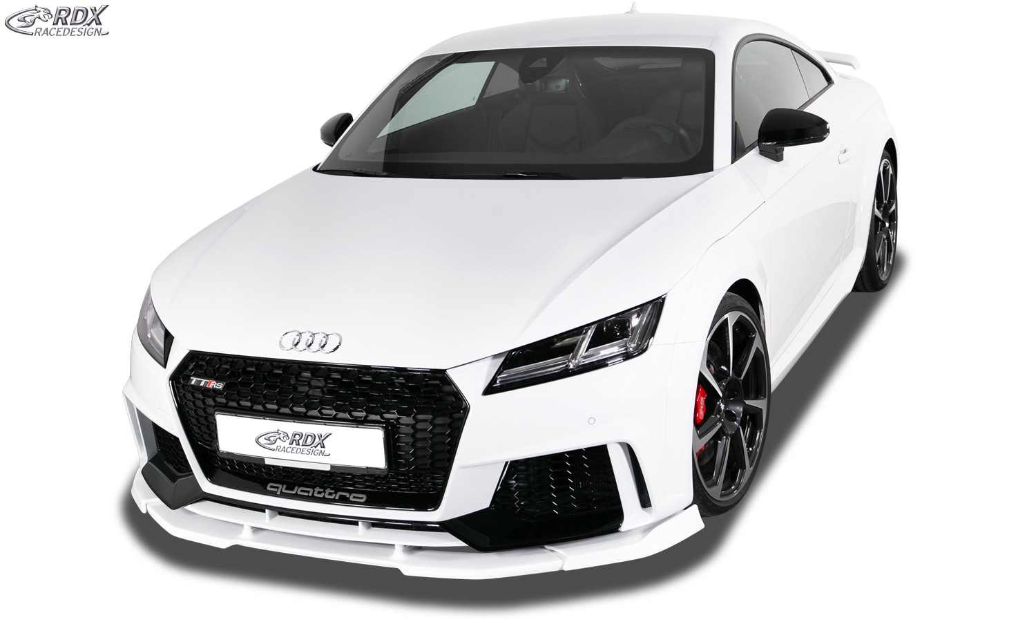 Rdx Front Spoiler Vario X Audi Tt Rs Fv 8s Front Lip Splitter Exterior Car Tuning Tuning Parts24 Com