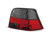 Led Tail Lights Red Smoke Fits Vw Golf 4 09.97-09.03 Led Tail Lights Red Smoke Fits Vw Golf 4 09.97-09.03