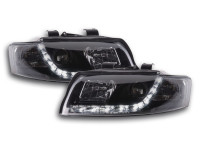 DRL Daylight headlight Audi A4 type 8E Yr. 01-04 black DRL Daylight headlight Audi A4 type 8E Yr. 01-04 black