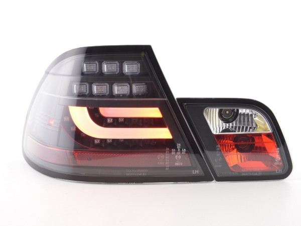 Led Taillights BMW serie 3 E46 Coupe Yr. 99-02 black