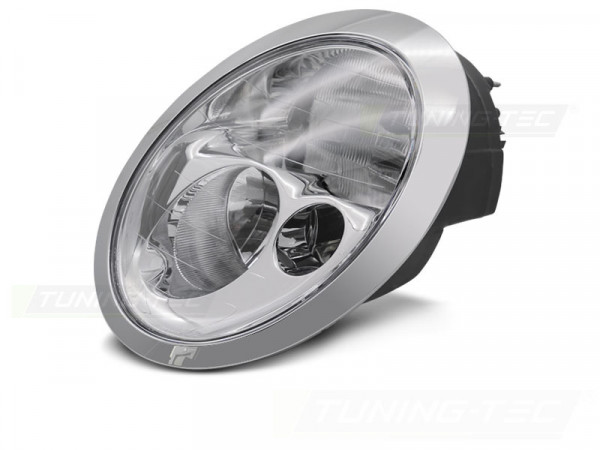 Headlight Chrome Left Side Tyc Fits Mini Cooper R50 R53 01-04