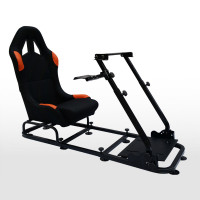 FK game seat game seat racing simulator eGaming Seats Monaco black / orange FK game seat game seat racing simulator eGaming Seats Monaco black / orange