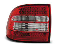 Led Tail Lights Red White Fits Porsche Cayenne 02-06 Led Tail Lights Red White Fits Porsche Cayenne 02-06