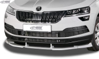 RDX Front Spoiler VARIO-X SKODA Karoq (NU) 2017+ Front Lip Splitter RDX Front Spoiler VARIO-X SKODA Karoq (NU) 2017+ Front Lip Splitter